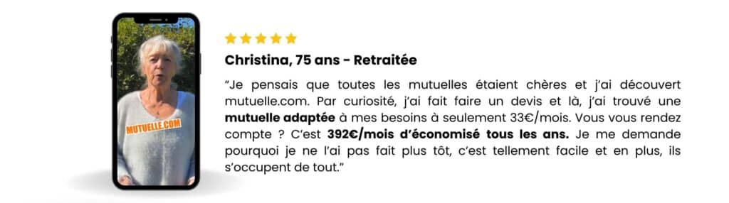 Chistine, avis mutuelle.com