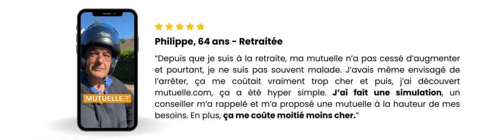 Philippe, avis mutuelle.com